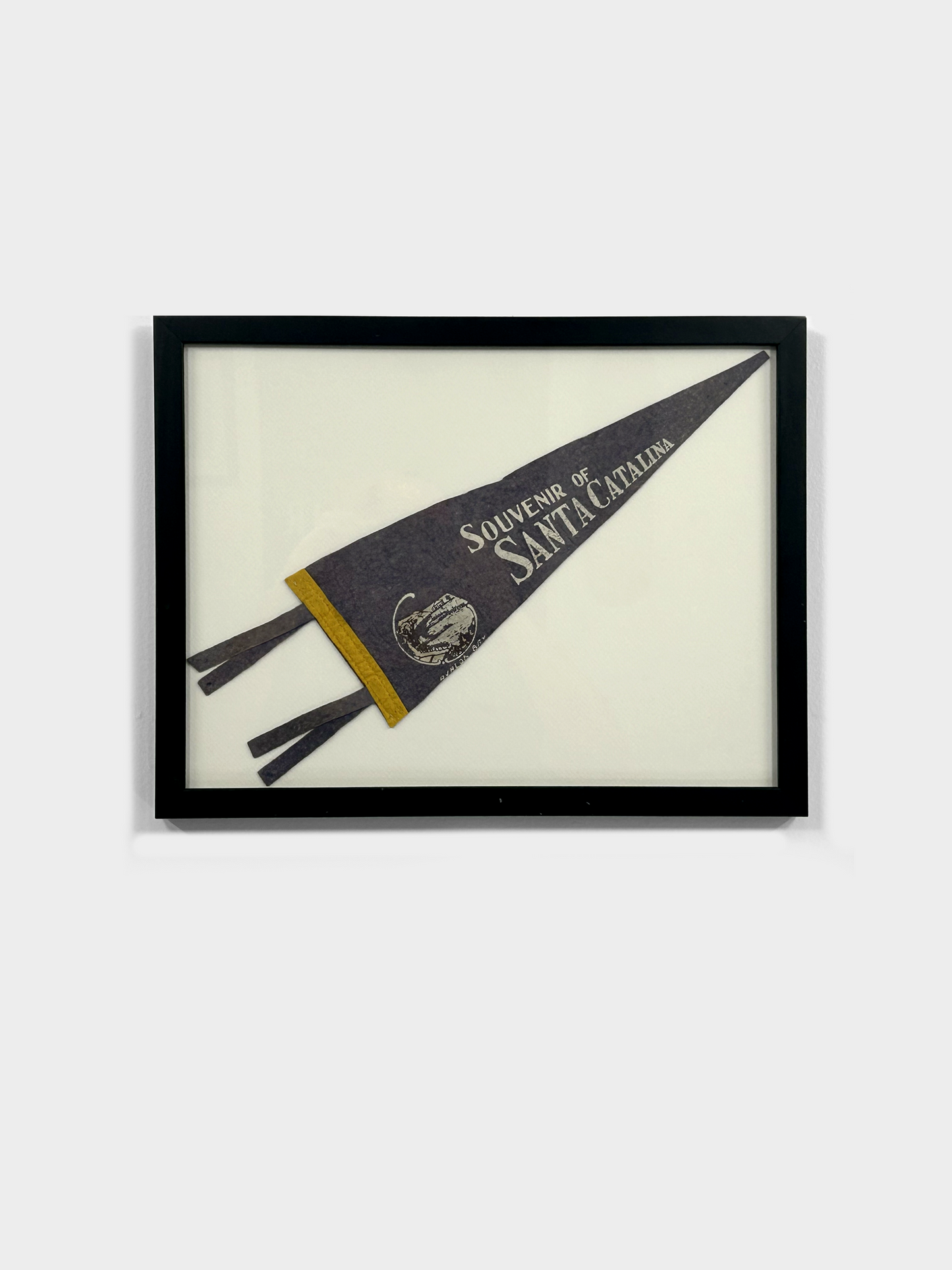 Vinatge Catalina Island Pennant * STUDIO SAMPLE SALE ITEM *