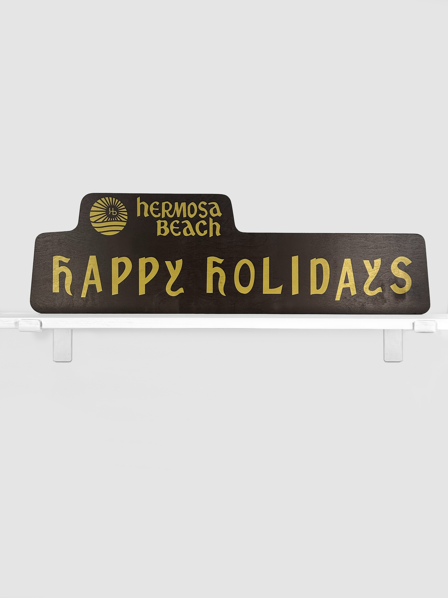 HERMOSA HOLIDAY STREET SIGN