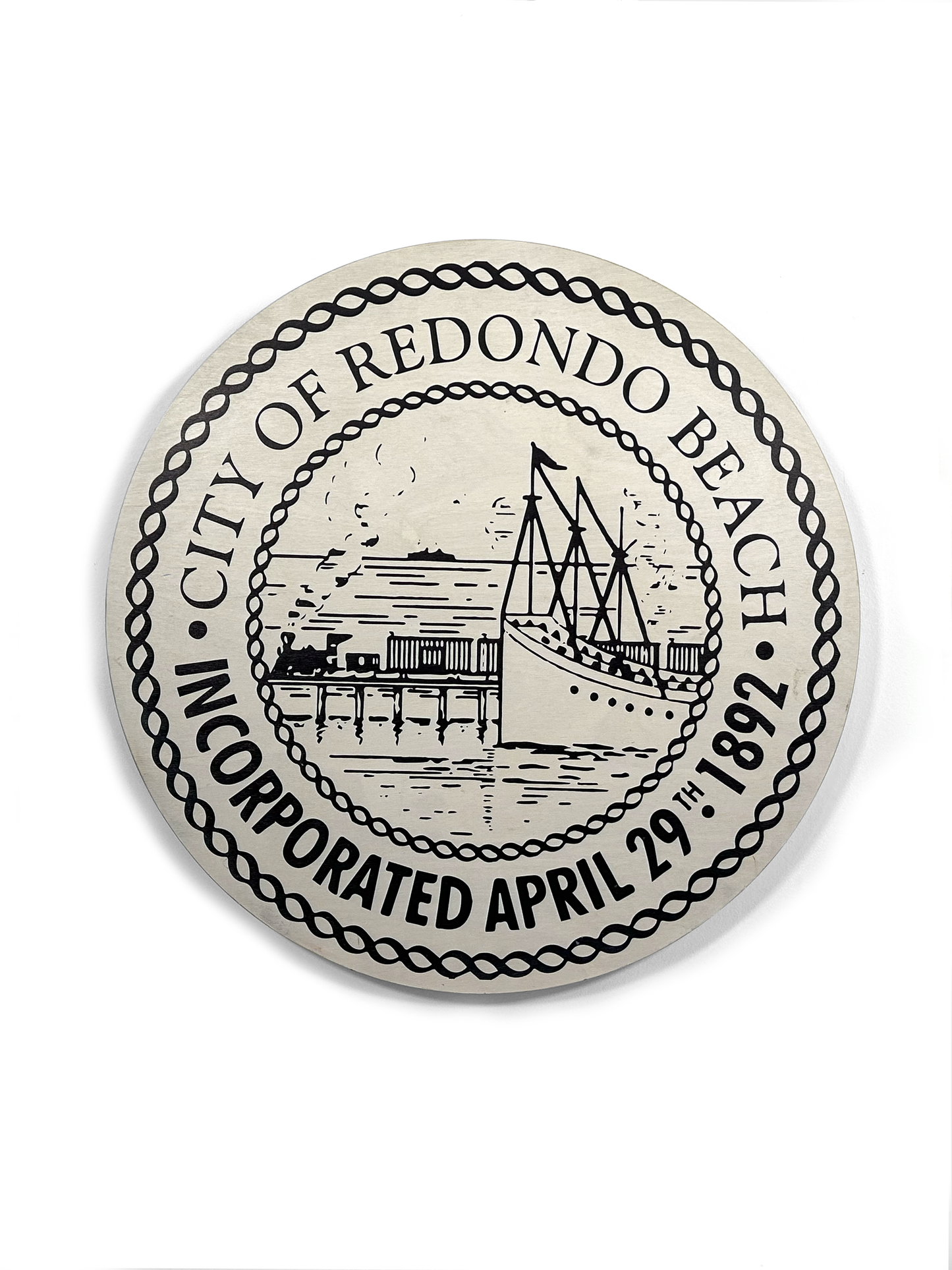 REDONDO SEAL CUTOUT * STUDIO SAMPLE SALE ITEM *