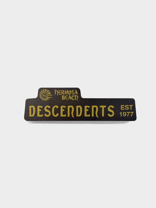 Hb Descendents Mini Sign