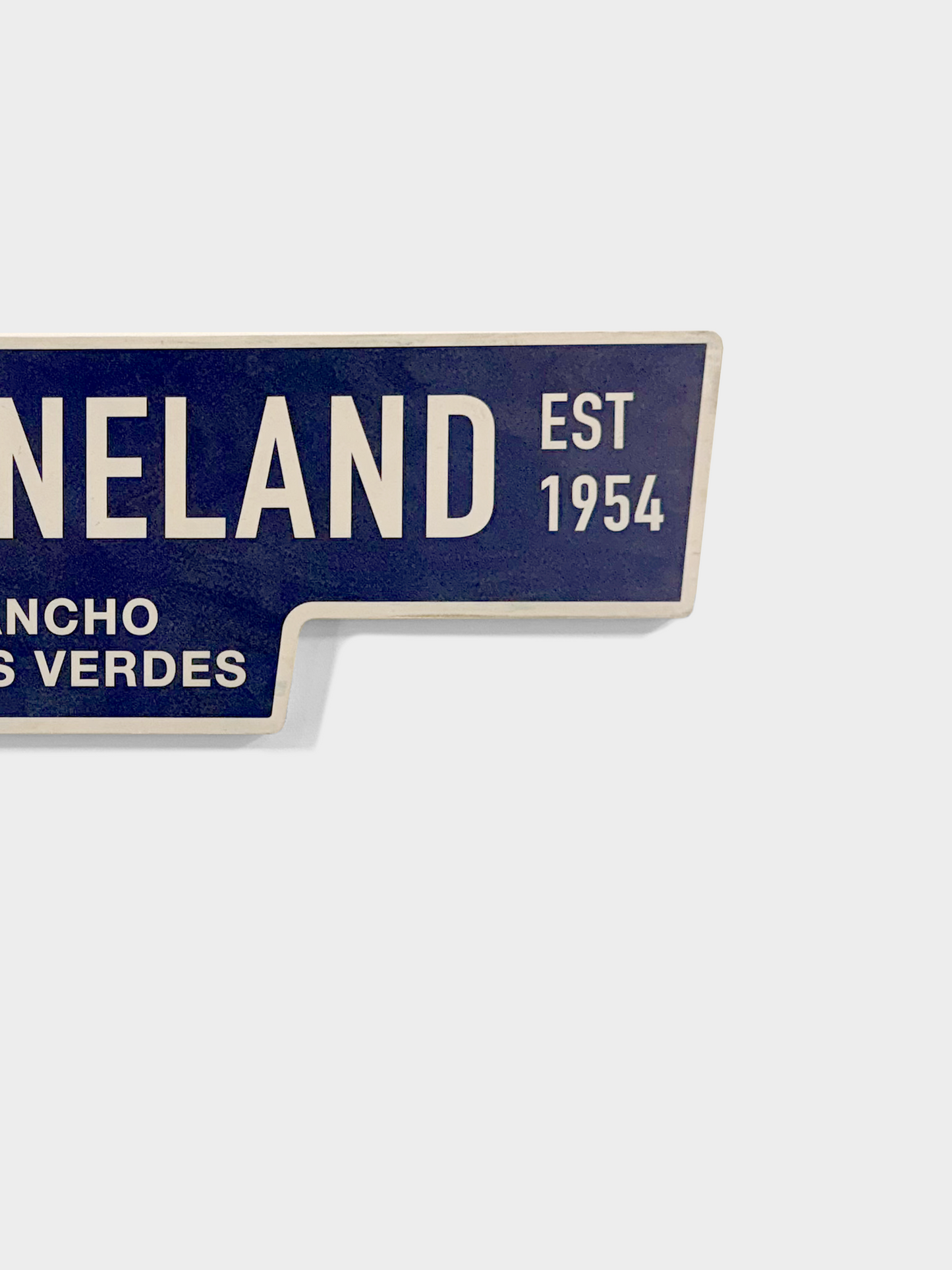 Rancho Palos Verdes MARINELAND Street SIgn