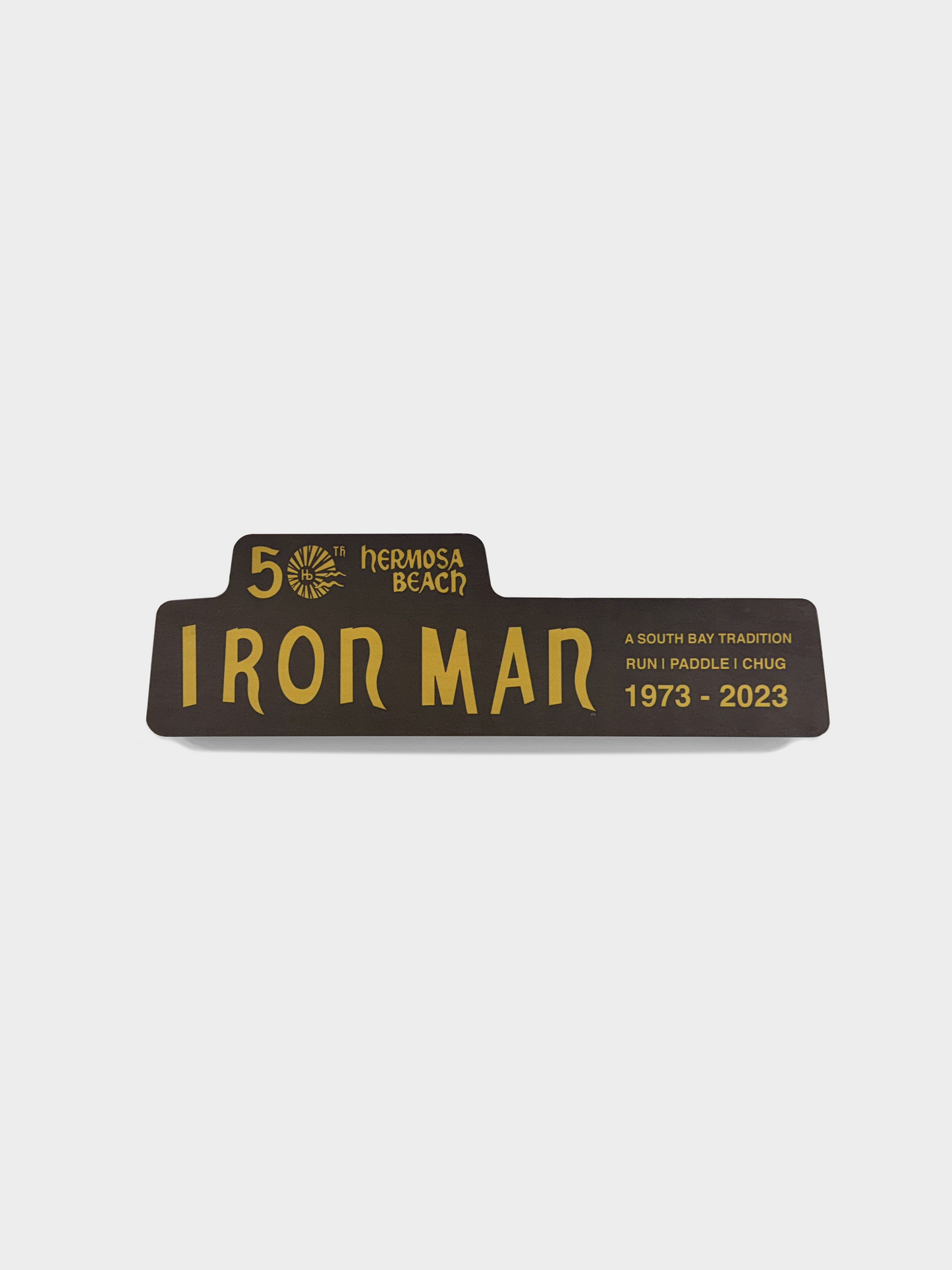 Hb 50th Iron Man Mini Sign /  Classic /  Limited Ed 50