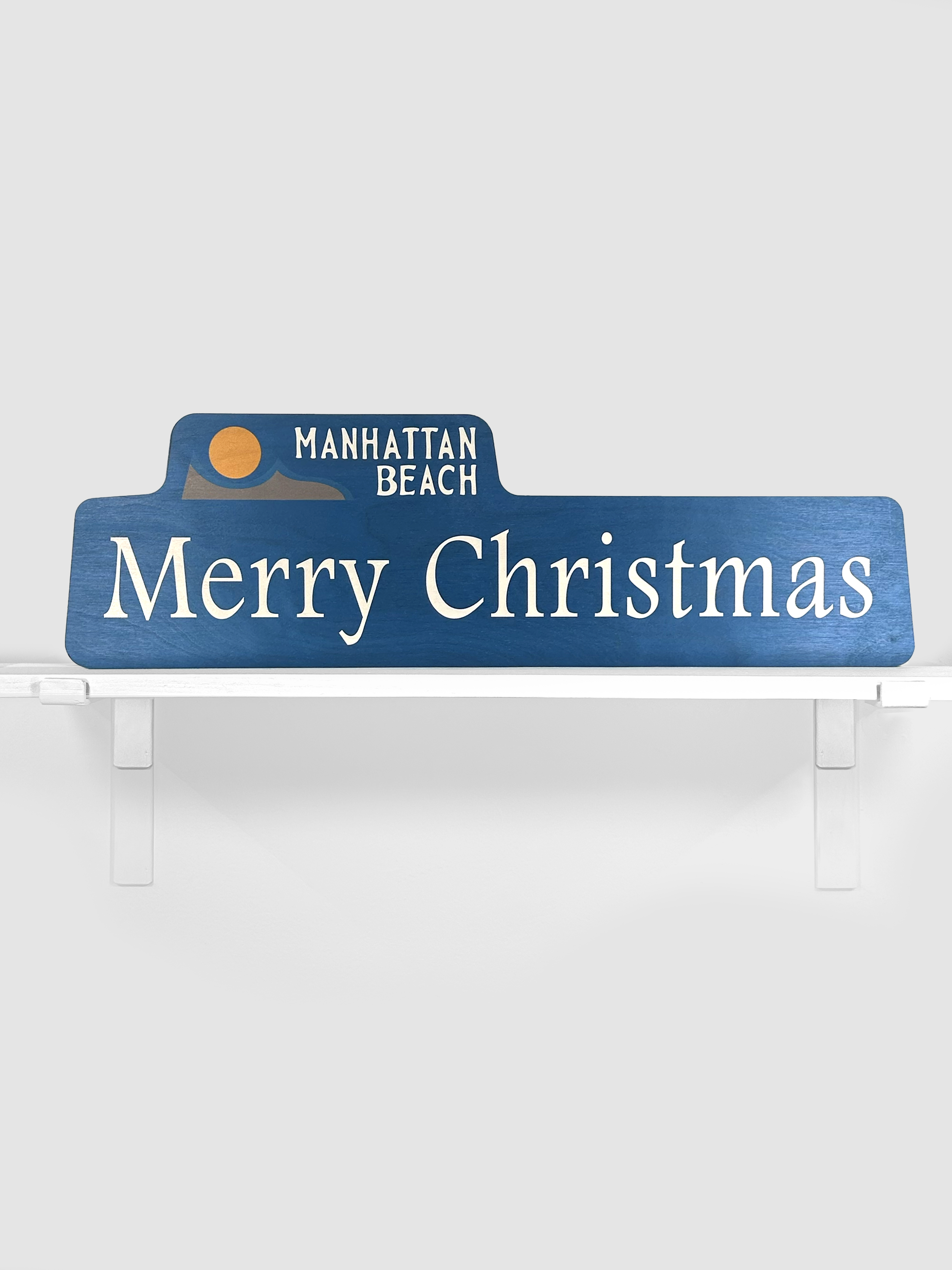 MANHATTAN CHRISTMAS STREET SIGN – Pacific Stranded