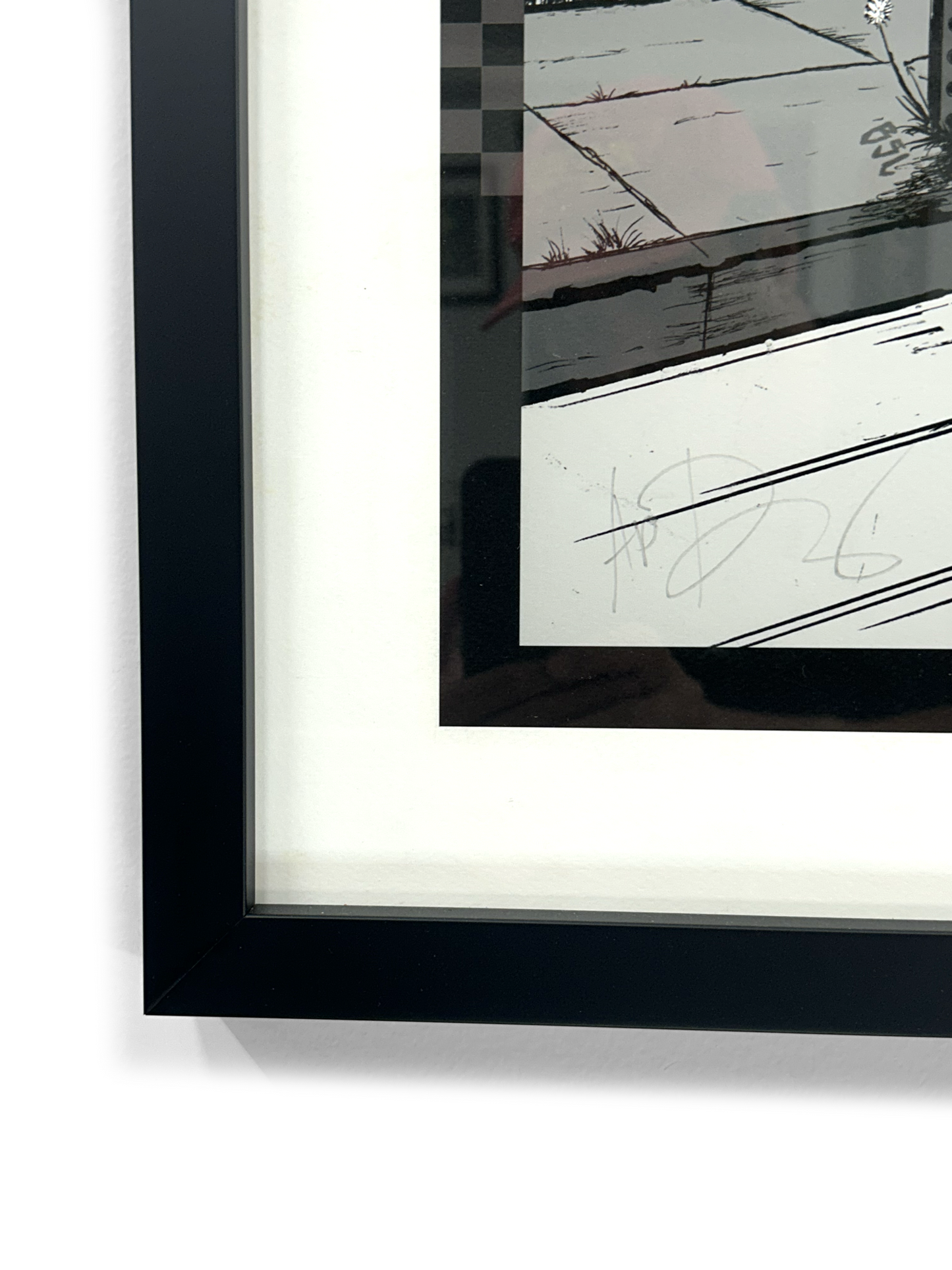 Hermosa Surf Skate Mural Framed Print * STUDIO SAMPLE SALE ITEM *