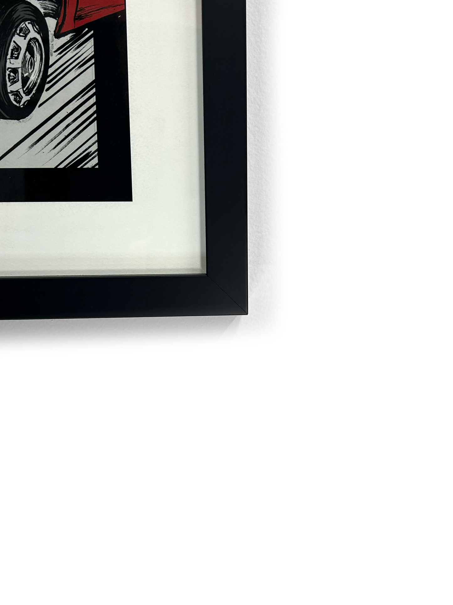 Hermosa Surf Skate Mural Framed Print * STUDIO SAMPLE SALE ITEM *