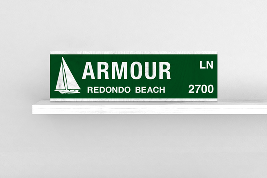 Custom Street Signs – Pacific Stranded